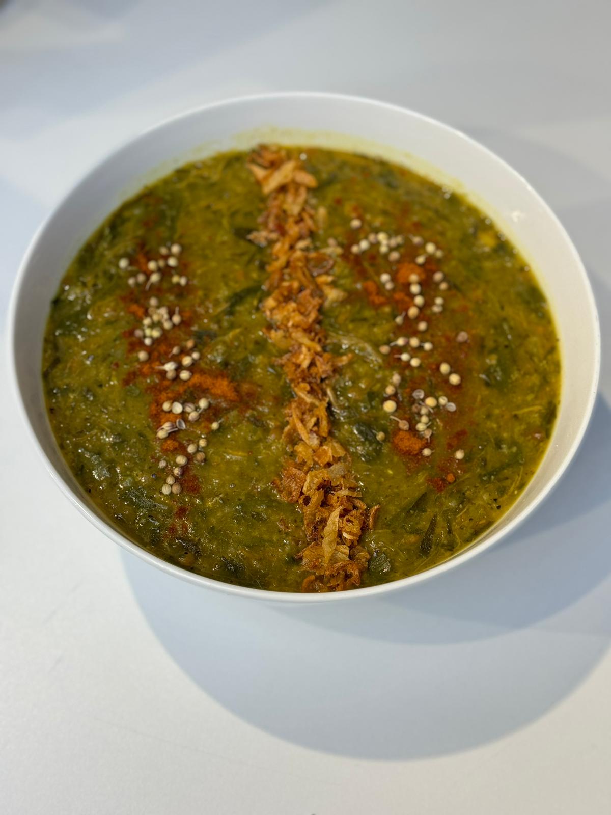 Salamat Ash Sabzee 2lb
آش سبزی ۲ پوند