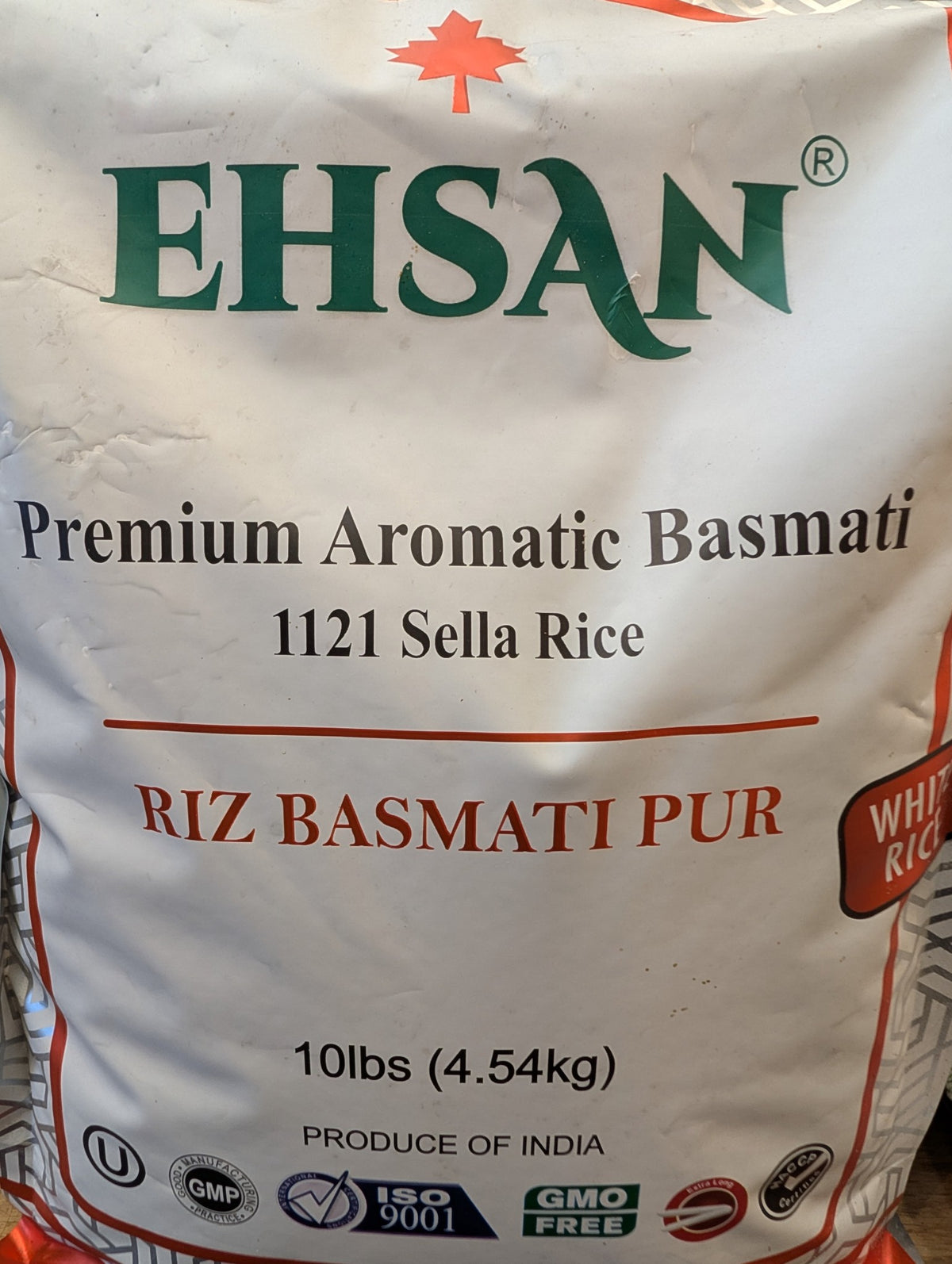 Ehsan  Ehsan Premium Aromatic Basmati 10 lbs
برنج باسماتی معطر ممتاز احسان ۱۰ پوند