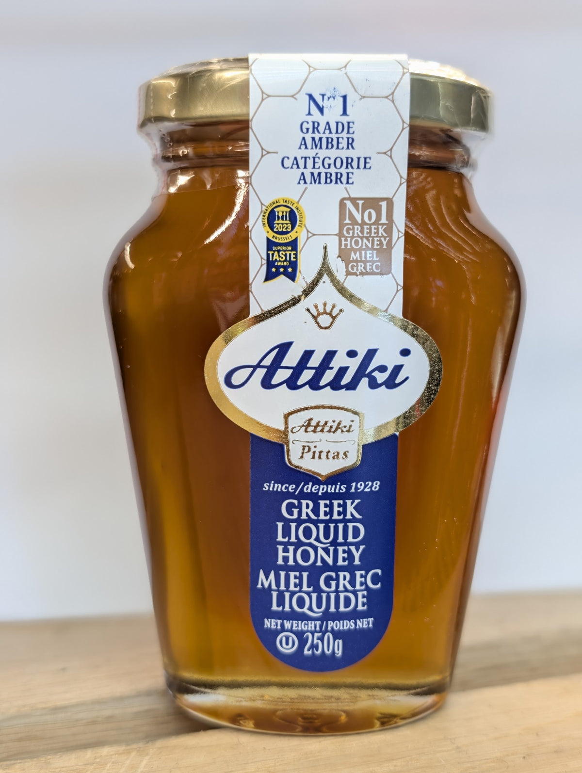 Attiki Greek liquid honey 250gr عسل مایع یونانی ۲۵۰ گرم