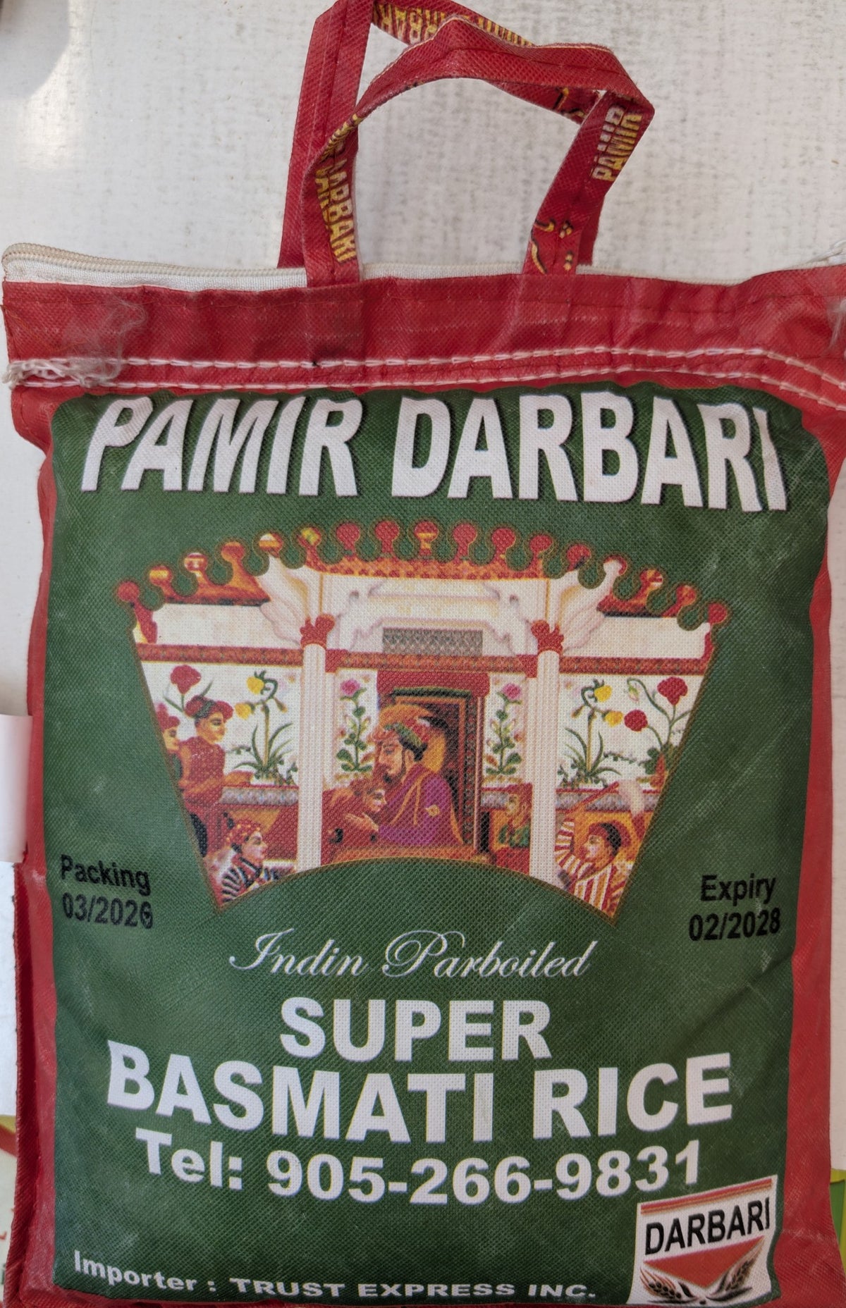 Ehsan Darbari Pamir Rice10lbs
برنج درباری پامیر ۱۰ پوند