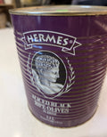 Hermes Sliced Black Ripe Olives 3.1kg  زیتون سیاه حلقه شده 3.1 کیلو