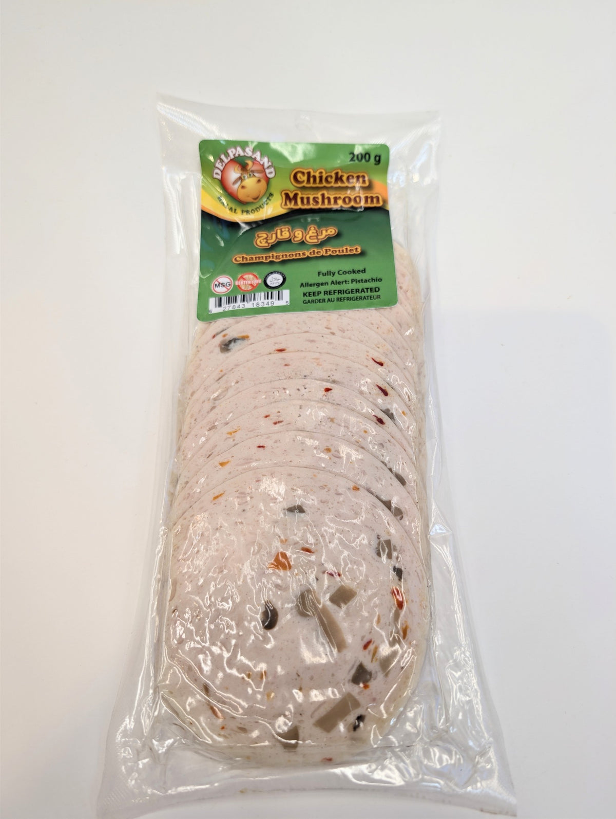Delpasand Chicken Mushroom Sausage
کالباس مرغ و قارچ