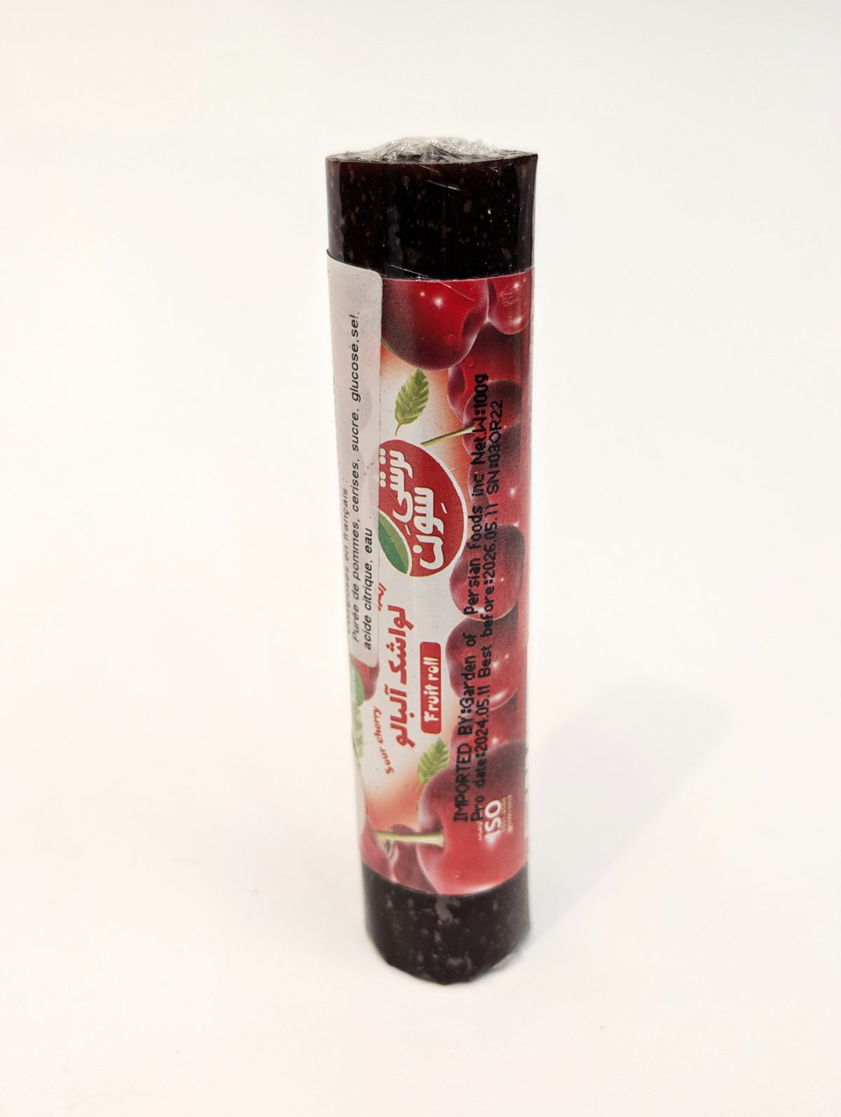 Seven Fruit Roll sour cherry(Torshi Sevan) لواشک میوه‌ای آلبابو (ترشی سوان)
