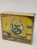Akbar Teabag yellow چای کیسه‌ای دو غزال زرد