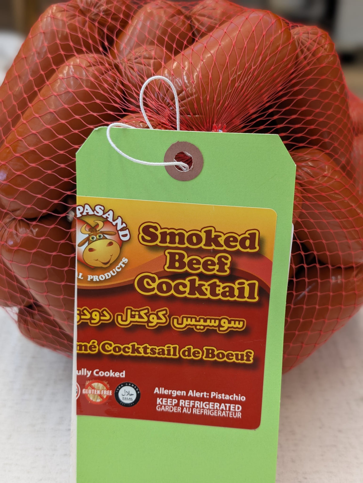 Delpasand Smoked Beef Cocktail Sausages سوسیس کوکتل دودی
