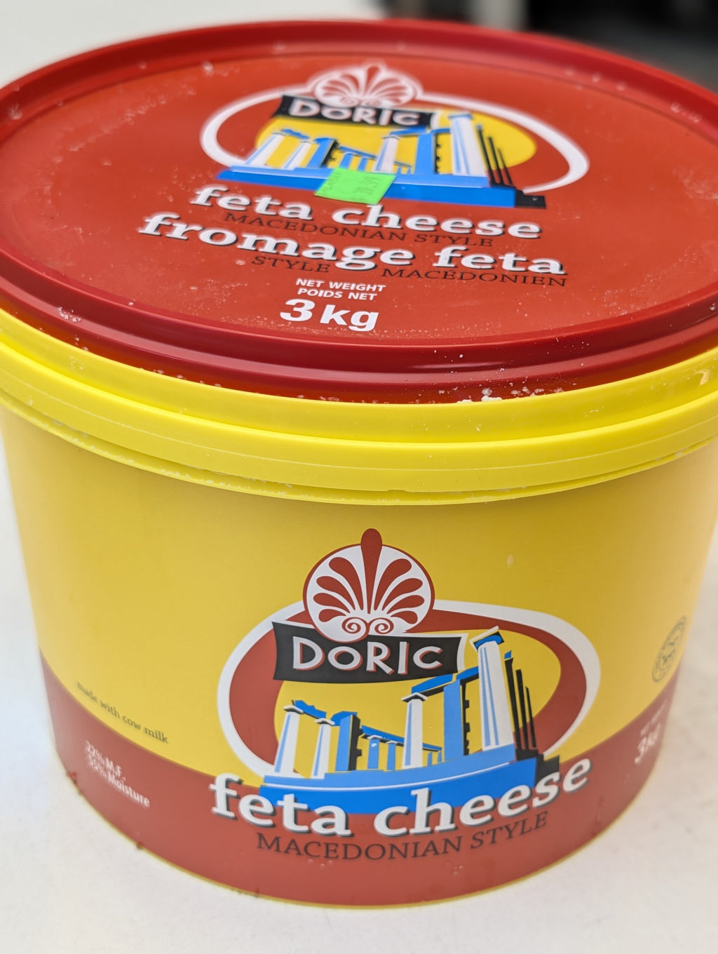Doric Feta cheese 3kg پنیر فتا ۳ کیلوگرم