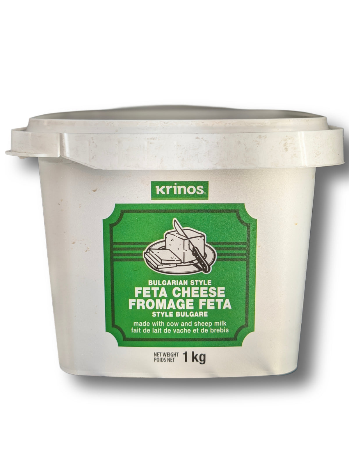 Krinos Feta cheese 1kg krinos پنیر فتا کرینوس ۱ کیلوگرم