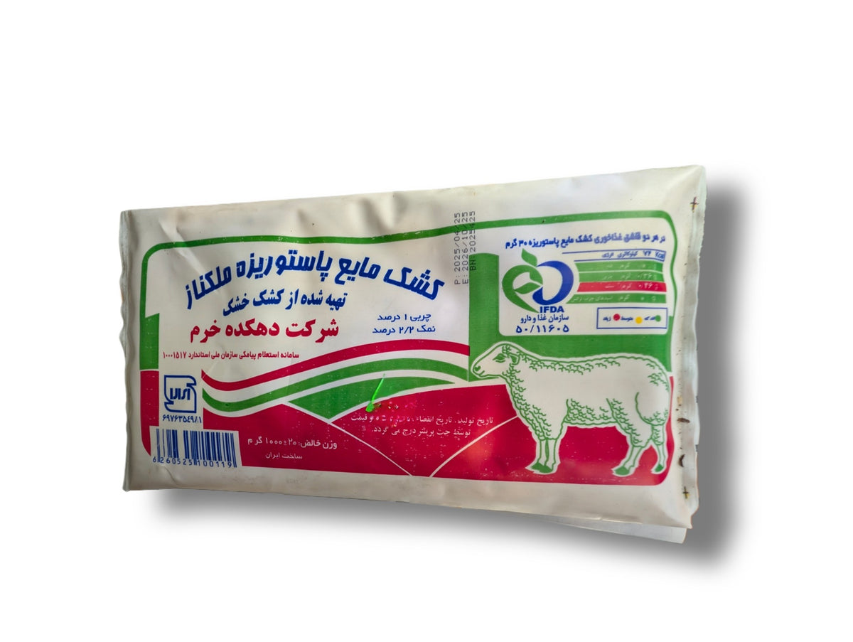 Dehkade Khoram Pasteurized Liquid Maleknaz Kash کشک مایع پاستوریزه ملکناز