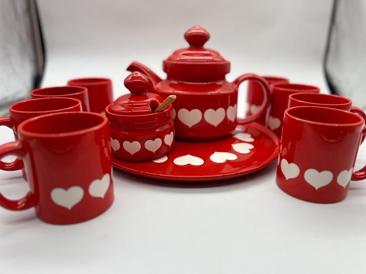 Valentine dinner kitchen tableware decoration